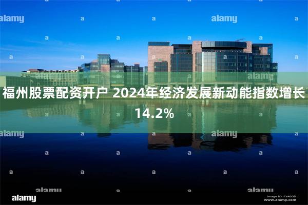 福州股票配资开户 2024年经济发展新动能指数增长14.2%