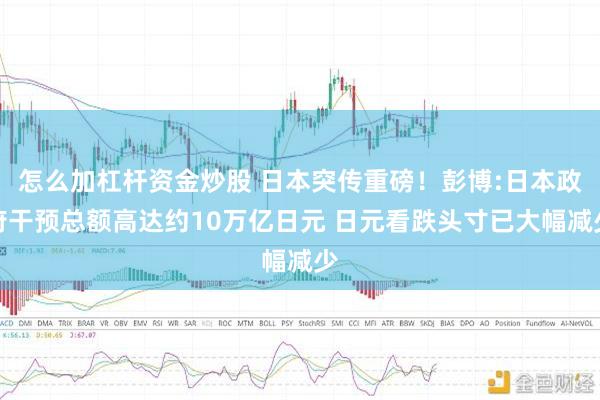 怎么加杠杆资金炒股 日本突传重磅!彭博:日本政府干预总额高达约10万亿日元 日元看跌头寸已大幅减少