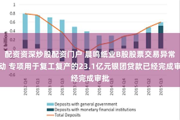 配资资深炒股配资门户 晨鸣纸业B股股票交易异常波动 专项用于复工复产的23.1亿元银团贷款已经完成审批