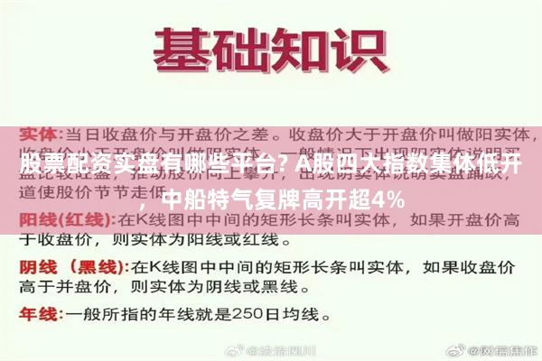 股票配资实盘有哪些平台? A股四大指数集体低开，中船特气复牌高开超4%