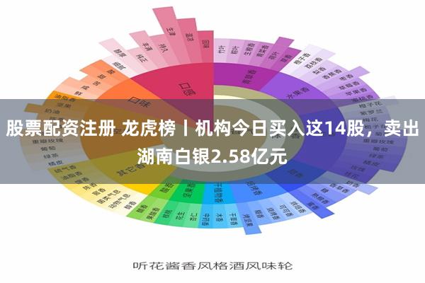 股票配资注册 龙虎榜丨机构今日买入这14股，卖出湖南白银2.58亿元