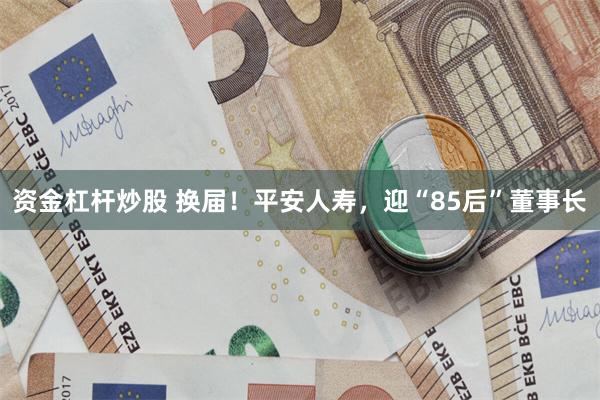 资金杠杆炒股 换届！平安人寿，迎“85后”董事长